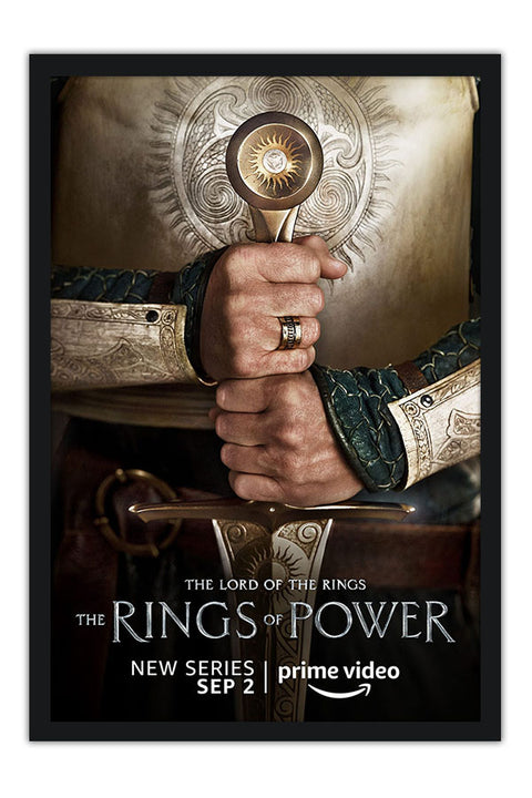 Poster Rings of Power - Anéis do Poder - Senhor dos Anéis - Séries
