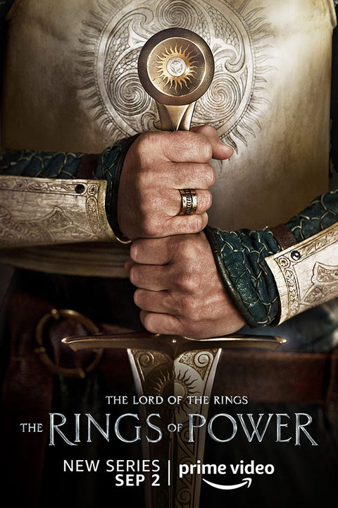 Poster Rings of Power - Anéis do Poder - Senhor dos Anéis - Séries