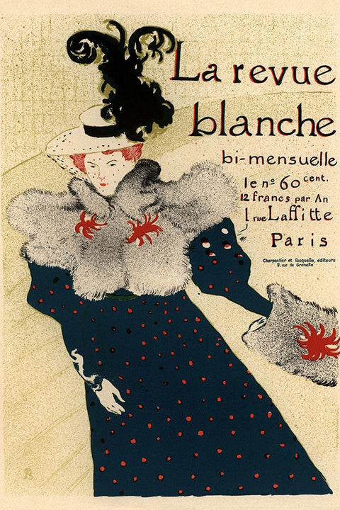 Poster La Revue Blanche - La Belle Époque - Vintage