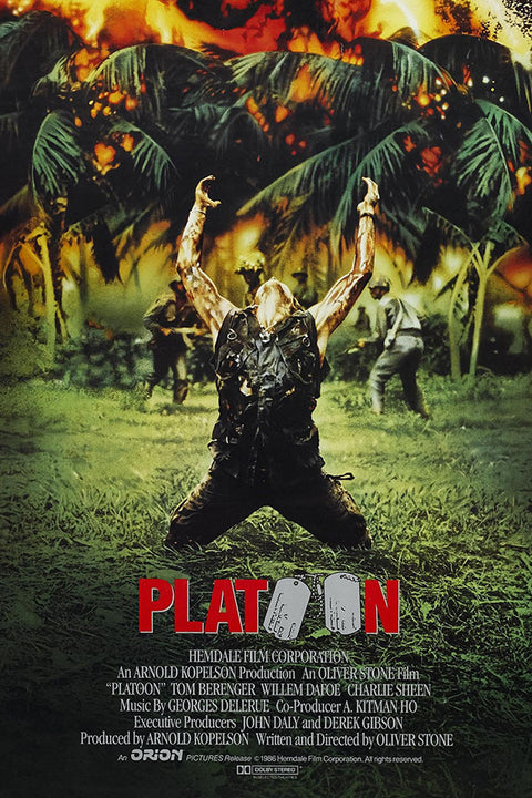 Poster Platoon - Guerra - Filmes