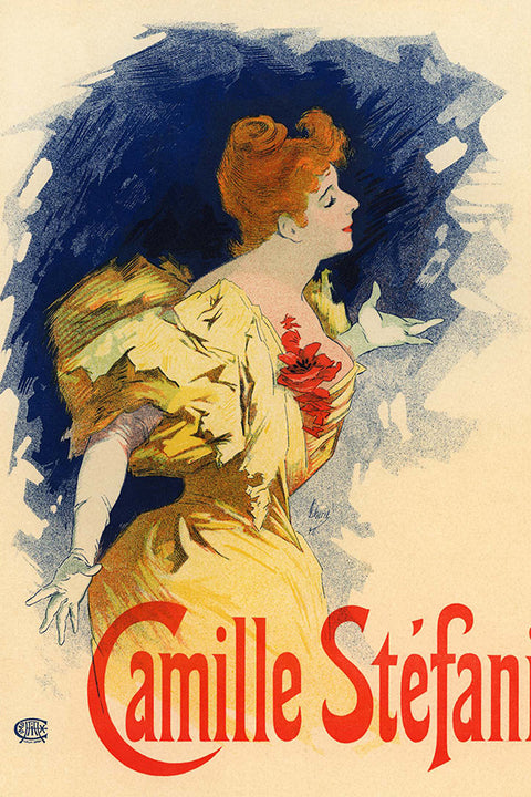 Poster Camille Stefan - La Belle Époque - Vintage