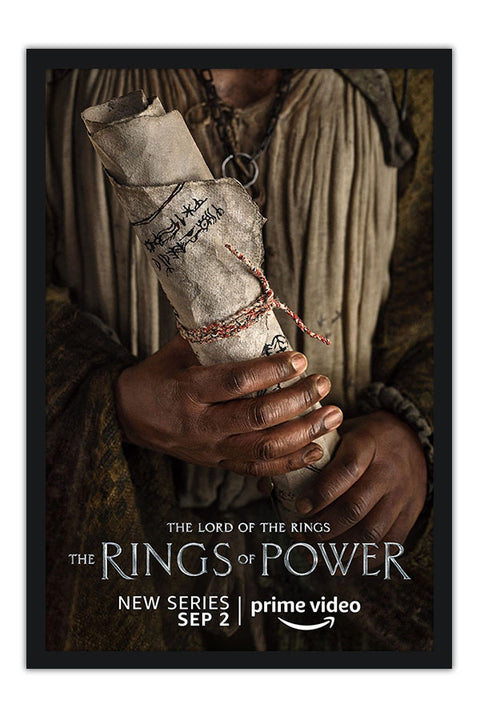 Poster Rings of Power - Anéis do Poder - Senhor dos Anéis - Séries