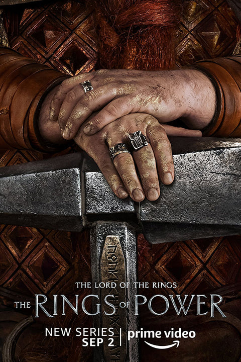 Poster Rings of Power - Anéis do Poder - Senhor dos Anéis - Séries