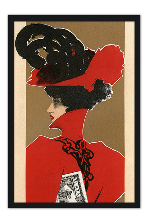 Poster Zlata - La Belle Époque - Vintage