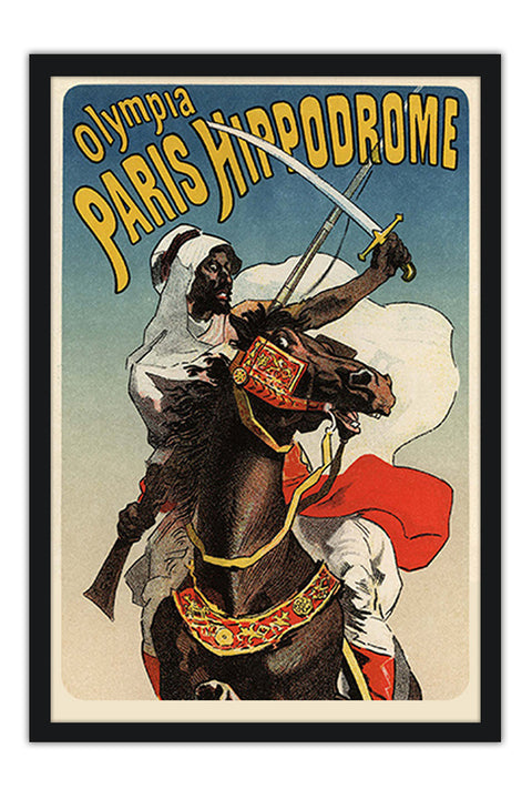 Poster Olympia Paris Hippodrome - La Belle Époque - Vintage