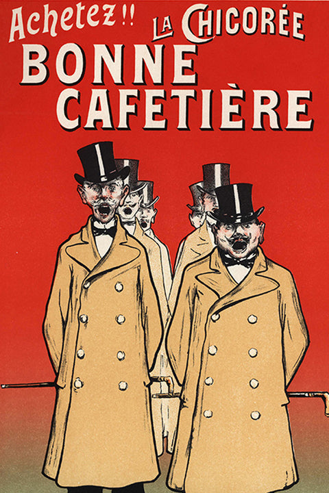 Poster Bonne Cafetiere - La Belle Époque - Vintage