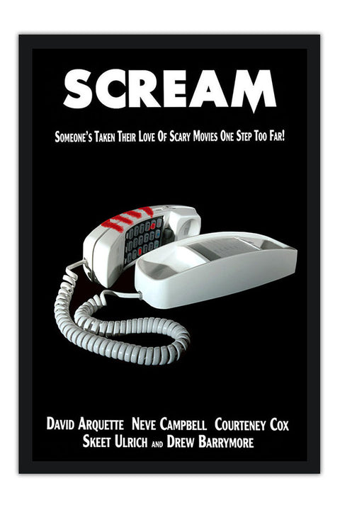 Poster Scream 1996 - Pânico 1996 - Terror - Filmes