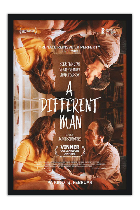 Poster Um Homem Diferente - A Different Man - Filmes