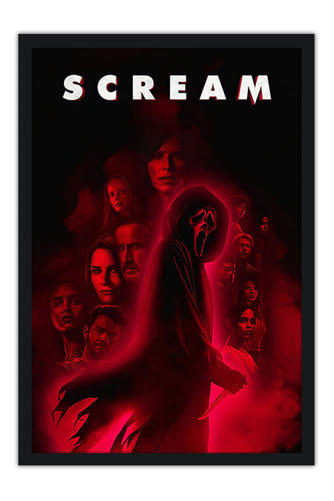 Poster Scream 2022 - Pânico 2022 - Terror - Filmes