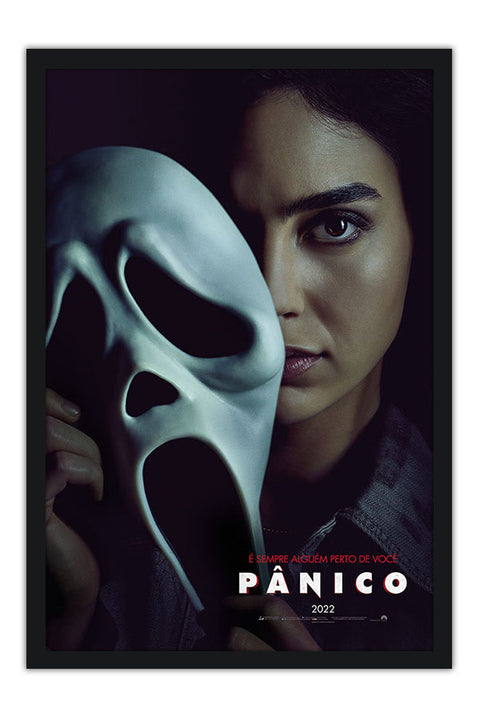 Poster Scream 2022 - Pânico 2022 - Terror - Filmes