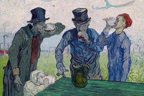 Poster Van Gogh - The Drinkers - Obras de Arte