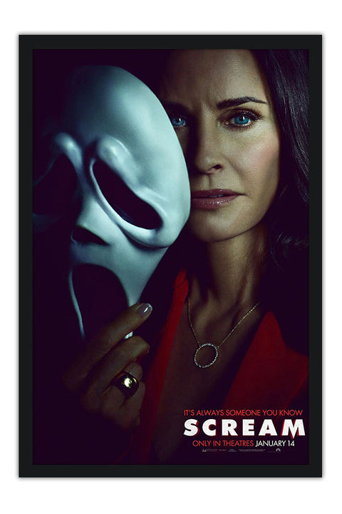 Poster Scream 2022 - Pânico 2022 - Terror - Filmes