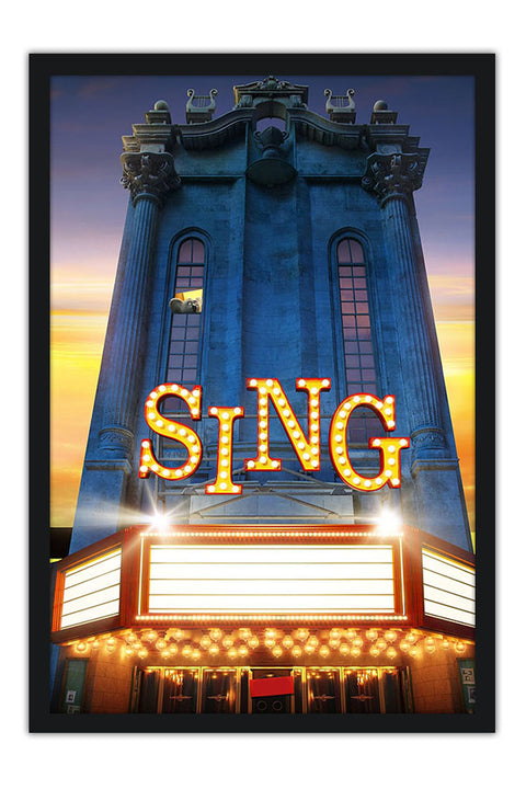 Poster Sing Infantil Filmes