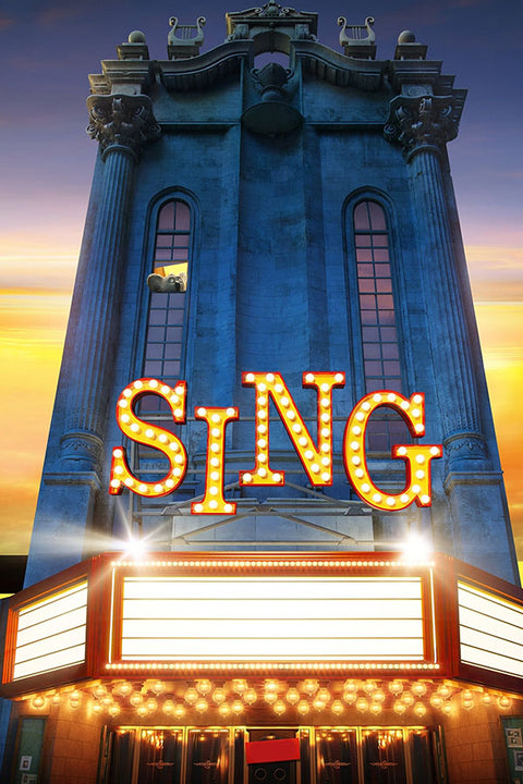 Poster Sing Infantil Filmes
