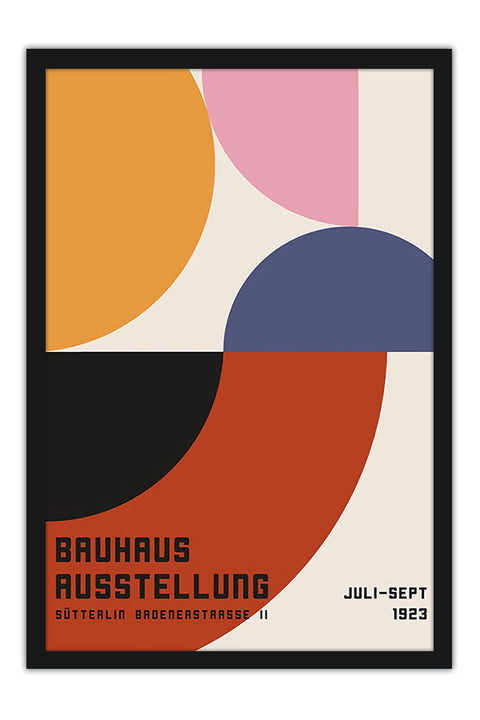 Poster Bauhaus Ausstellung - Misc - Frases
