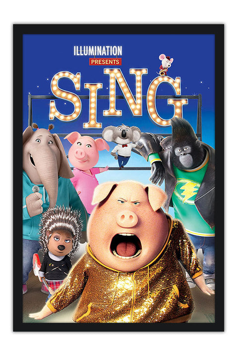 Poster Sing - Infantil - Filmes