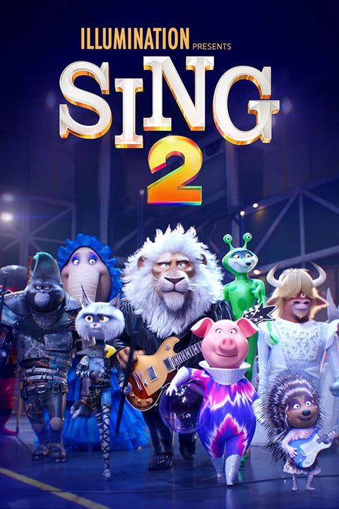 Poster Sing 2 - Infantil - Filmes