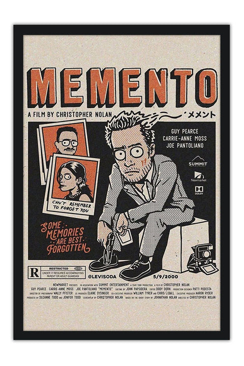Poster Memento - Amnésia - Alternativo - Misc - Filmes