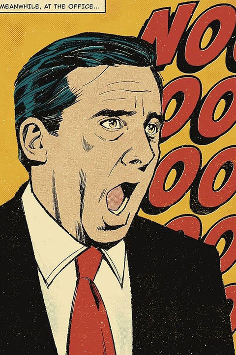 Poster The Office - NOOOOOOOO - Series - Alternativo - Misc
