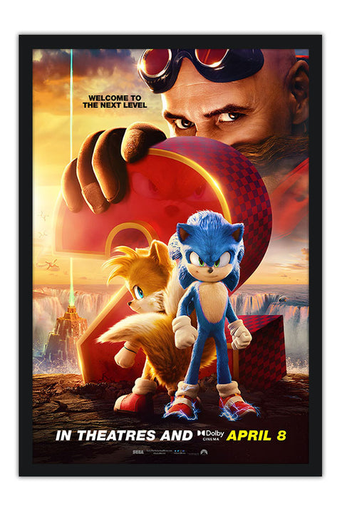 Poster Sonic 2 - Infantil - Filmes