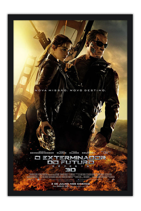 Poster Terminator - Exterminador Do Futuro - Genesis - Filmes