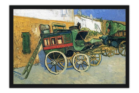 Poster Vincent Van Gogh - Tarascon Stage Coach, 1888 - Obras de Arte