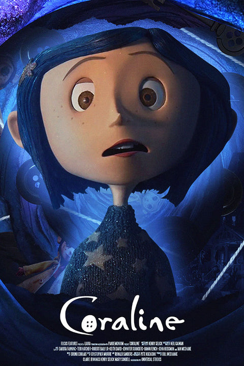 Poster Coraline - Filmes - Infantis