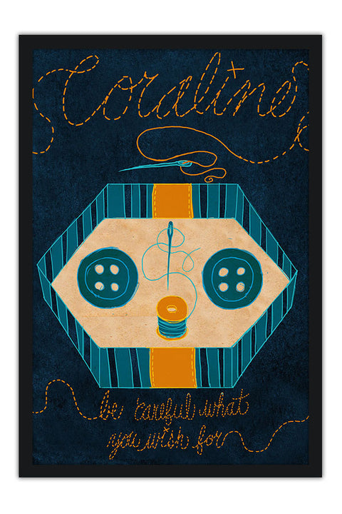 Poster Coraline - Filmes - Infantis