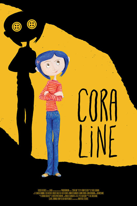 Poster Coraline - Filmes - Infantis