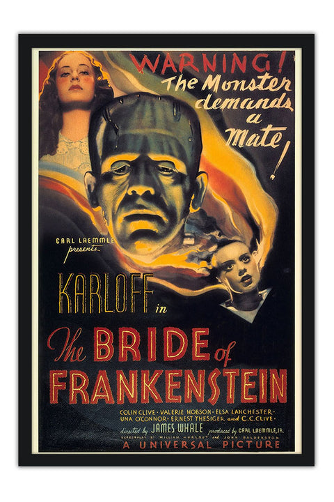 Poster A Noiva Do Frankenstein - Frankenstein’s Bride - Terror - Filmes