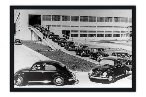 Poster Fusca - Wolksvagem - Carros