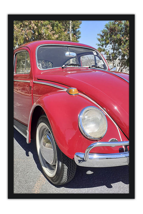 Poster Fusca - Wolksvagem - Carros