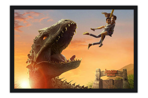Poster Jurassic World - Camp Cretaceous - Desenhos - Infantil