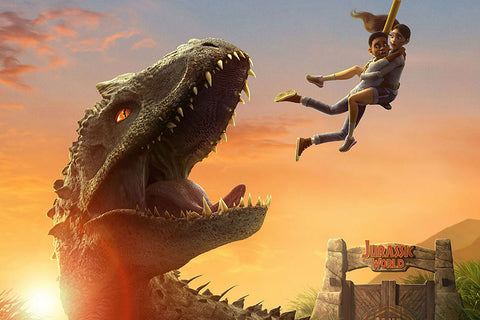 Poster Jurassic World - Camp Cretaceous - Desenhos - Infantil