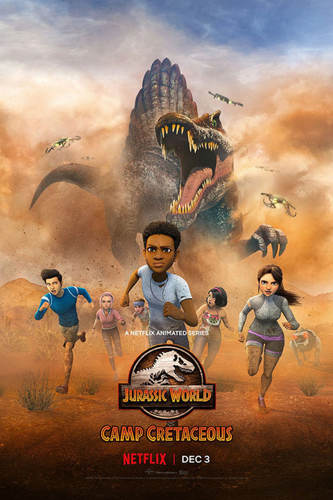 Poster Jurassic World - Camp Cretaceous - Desenhos - Infantil
