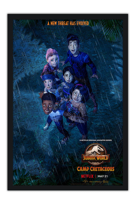 Poster Jurassic World - Camp Cretaceous - Desenhos - Infantil