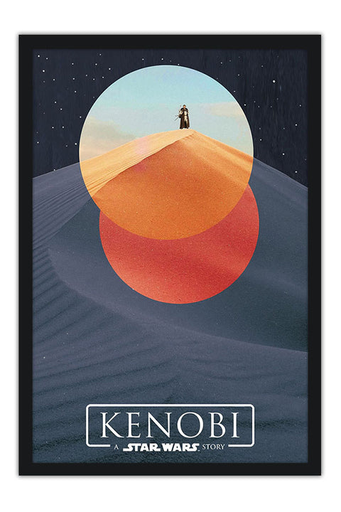Poster Obi Wan Kenobi - Star Wars - Séries
