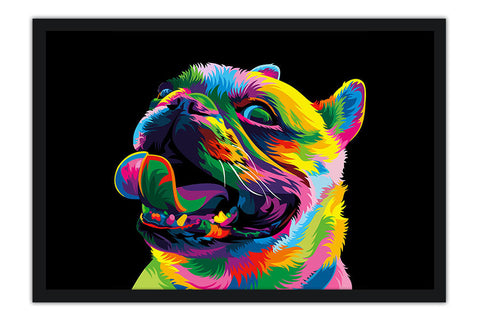 Poster Cachorro - Coleção Colors - Animais