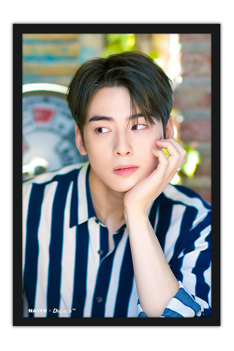 Poster Cha Eun-Woo - BTS - Cantor - K-Pop
