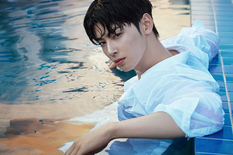 Poster Cha Eun-Woo - BTS - Cantor - K-Pop