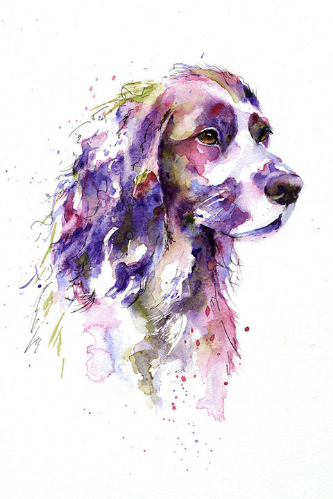 Poster Cachorro - Coleção Colors - Animais