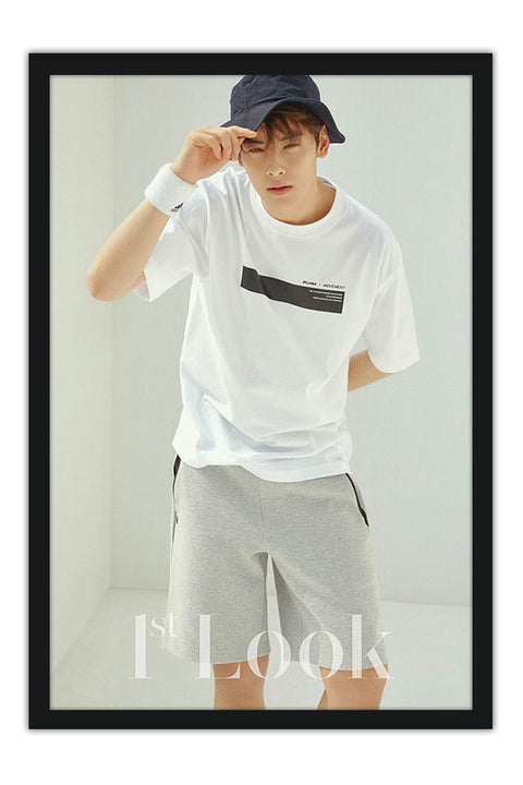 Poster Cha Eun-Woo - BTS - Cantor - K-Pop