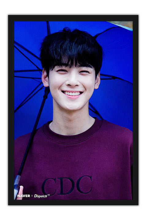 Poster Cha Eun-Woo - BTS - Cantor - K-Pop