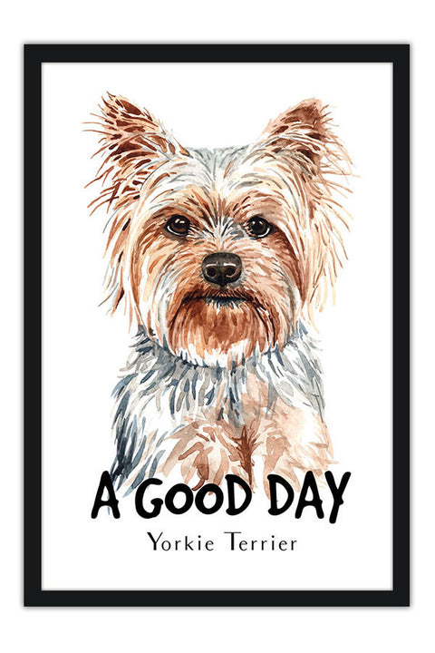 Poster Cachorro - Frase - Coleção Colors - Animais