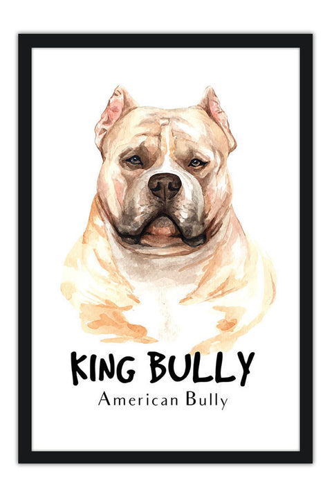 Poster Cachorro - Frase - Coleção Colors - Animais