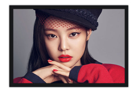 Poster Jennie - Blackpink - Cantora - K-Pop