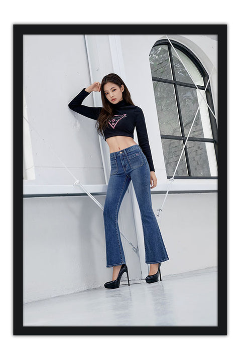 Poster Jennie - Blackpink - Cantora - K-Pop