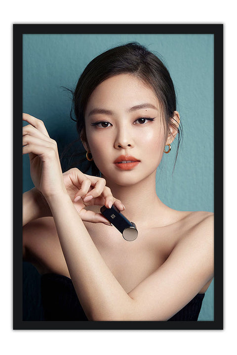 Poster Jennie - Blackpink - Cantora - K-Pop