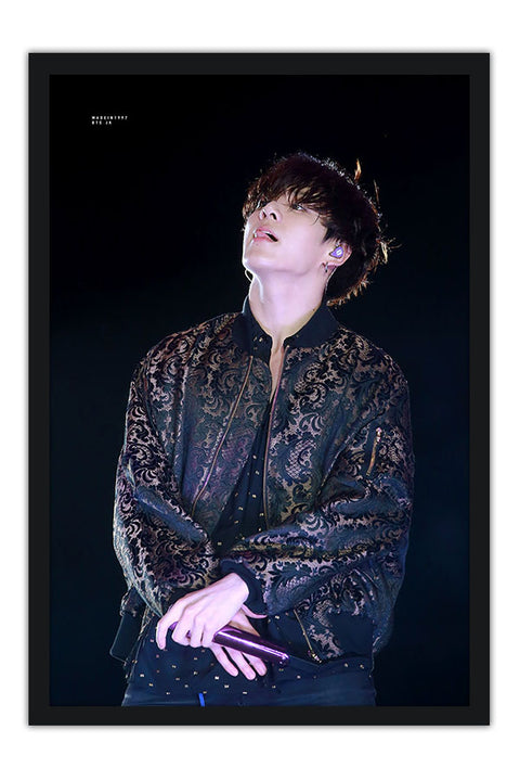 Poster Jeon Jung Kook - BTS - Cantor - K-Pop