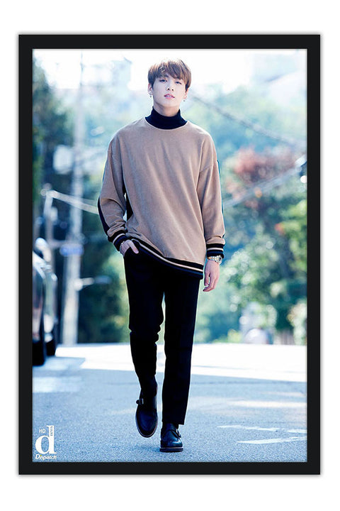 Poster Jeon Jung Kook - BTS - Cantor - K-Pop